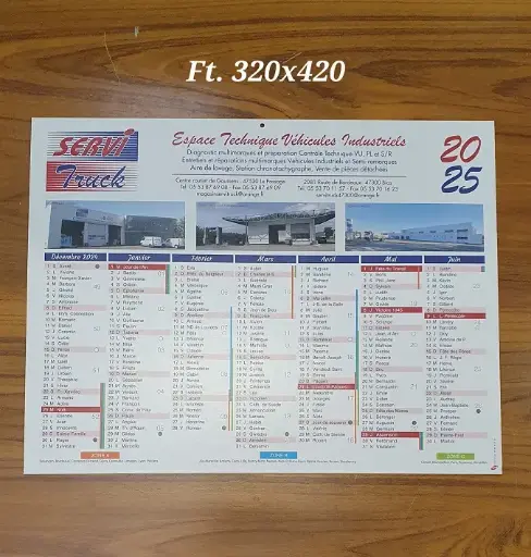 [CAL320X420] Calendrier 320X420